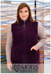 Теплий жіночий жилет із альпаки А 23258